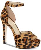Jessica Simpson Beeya Ankle-strap Peep-toe Platform Dress Sandals Women's Shoes