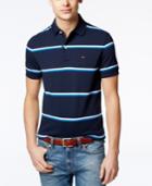Tommy Hilfiger Big And Tall Andrew Stripe Polo