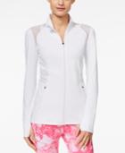 Ideology Mesh-trim Performance Jacket, Only At Macy's