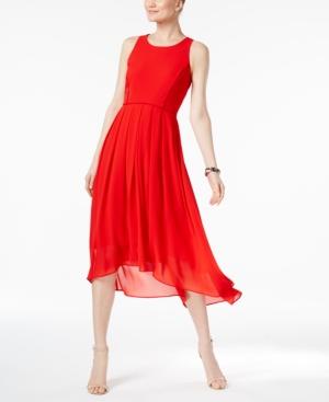 Vince Camuto High-low Chiffon Dress