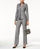 Le Suit Melange Three-button Pantsuit