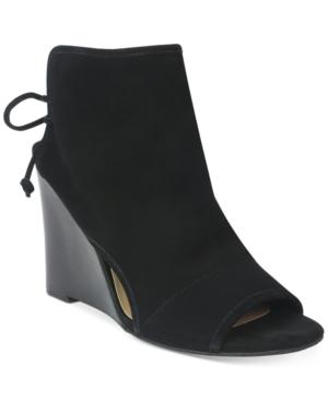 Tahari Margo Peep-toe Wedge Sandals Women's Shoes