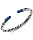 Peter Thomas Roth Sapphire Cuff Bracelet (1-1/5 Ct. T.w.) In Sterling Silver