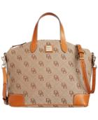 Dooney & Bourke Americana Signature Gabriella Satchel, Created For Macy's