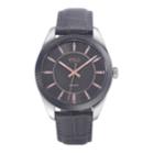 Men's Esq0153 Gun Metal Ip Stainless Steel Watch, Grey Dial And Crystal Accents