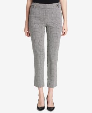 Calvin Klein Plaid Ankle Pants
