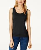 Charter Club Sleeveless Tank Top, Only At Macy's