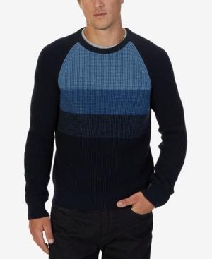 Nautica Men's Raglan Colorblocked Sweater | LookMazing