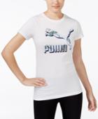 Puma Floral Logo T-shirt