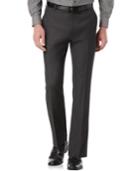 Perry Ellis Slim-fit Twill Striped Dress Pants