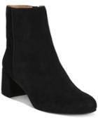 Adrienne Vittadini Lousia Suede Booties Women's Shoes
