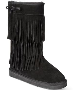 American Rag Senecah Cold-weather Fringe Boots, Only At Macy's Women's Shoes