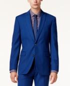 Bar Iii Men's Cobalt Slim-fit Jacket, Created For Macy's