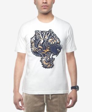 Sean John Men's Embroidered Graphic-print T-shirt, Created For Macy's