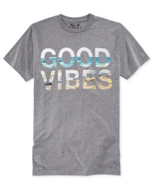 Univibe Men's Good Vibes Graphic Print T-shirt