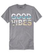 Univibe Men's Good Vibes Graphic Print T-shirt