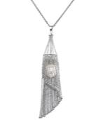 Pearl Lace By Effy Cultured Freshwater Pearl Cage Pendant Necklace In Sterling Silver (13mm)