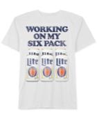 Hybrid Men's Six-pack-print T-shirt