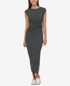 Tommy Hilfiger Knotted Midi Dress, Only At Macy's