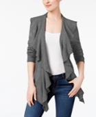 Karen Scott Ruffled Cardigan, Created For Macy's