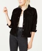 Hudson Jeans The Oversized Velvet Trucker Jacket