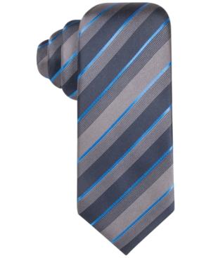 Alfani Men's Stowe Striped Slim Tie, Only At Macy's