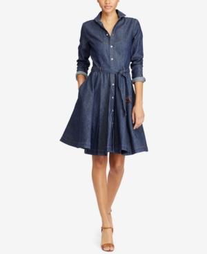 Polo Ralph Lauren Belted Denim Shirtdress