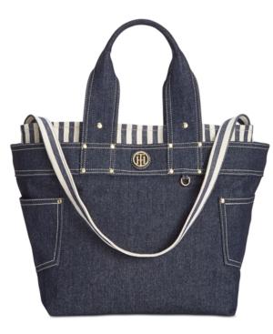 Tommy Hilfiger Natalie Bag-in-bag Denim Tote