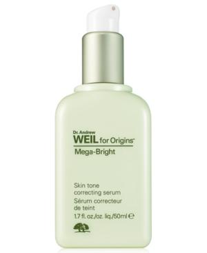 Dr. Andrew Weil For Origins Mega-bright Skin Tone Correcting Serum, 1.7 Oz