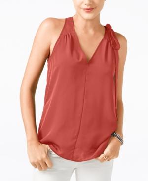 Guess Abree Sleeveless Bow-tie Top