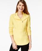 American Living Solid Half-zip Top, Only At Macy's