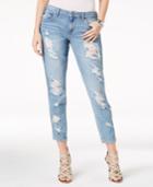 Guess Ripped Cotton Tomboy-fit Jeans