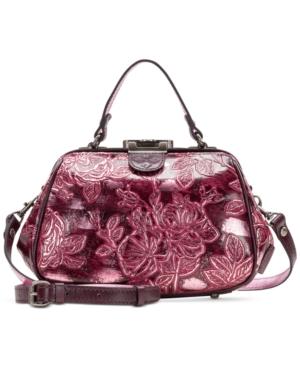 Patricia Nash Metallic Gracchi Frame Satchel, Created For Macy's