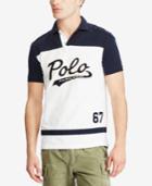 Polo Ralph Lauren Men's Custom Slim Fit Cotton Mesh Polo, Created For Macy's