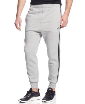 Adidas Men's Striped Slim-fit Joggers