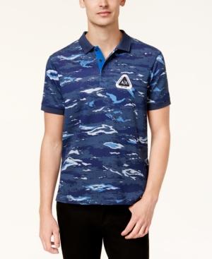 Armani Exchange Men's Camo Polo