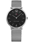 Tommy Hilfiger Men's Slim Sophisticated Sport Stainless Steel Mesh Bracelet Watch 40mm 1710355