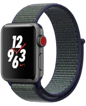 Apple Watch Nike+ (gps + Cellular), 38mm Space Gray Aluminum Case With Midnight Fog Nike Sport Loop