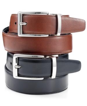 Tasso Elba 32mm Italian Glove Calf Reversible Dress Belt