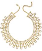Charter Club Gold-tone Imitation Pearl Three-row Necklace