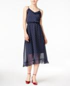 Maison Jules Polka-dot Midi Dress, Created For Macy's