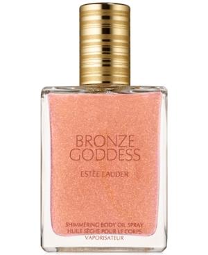 Estee Lauder Bronze Goddess Shimmering Body Oil Spray, 1.5 Oz