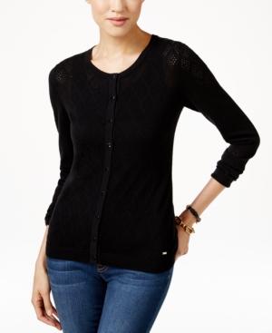 Tommy Hilfiger Pointelle-knit Cardigan