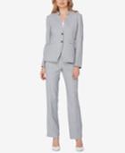 Tahari Asl Star-neck Pantsuit