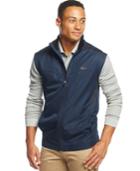 Greg Norman For Tasso Elba Micro-dobby Wind Vest, Only At Macy's