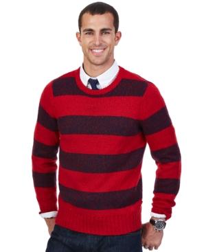 Nautica Lofty Twist Striped Sweater