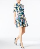 Guess Aliyah Printed Lace-up Dress