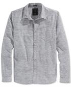 Guess Men's Long-sleeve Slim-fit Chambray Shirt