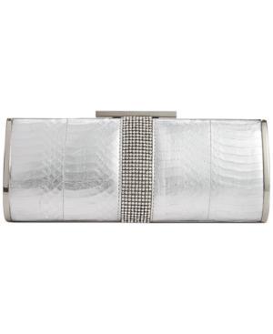 Badgley Mischka Jayden Metallic Clutch