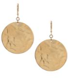 Kenneth Cole New York Earrings, Textured Round Drop